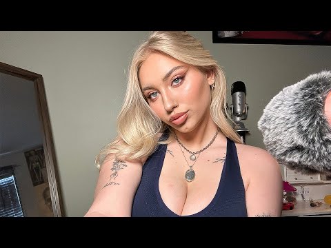 SPIT PAINTING YOU with Objects + Doing Your Spit Makeup FAST | Mouth Sounds (ASMR)
