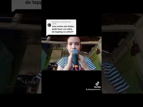 asmr tapping na unha(asmr tik tok/asmr Brasil/asmr br/asmr brasileiro)