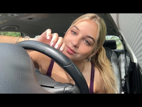 ASMR Lofi Car ASMR 💤 Rambling and Tapping