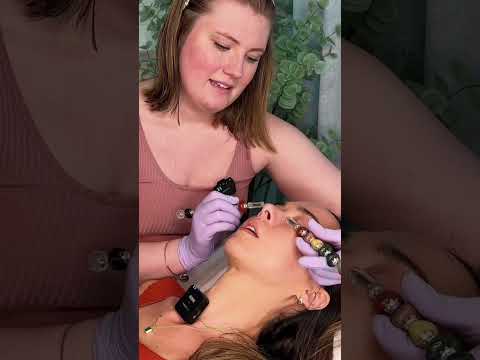 ASMR Facial 💚 #asmr #asmrfacial #asmrskincare #asmrpersonalcare