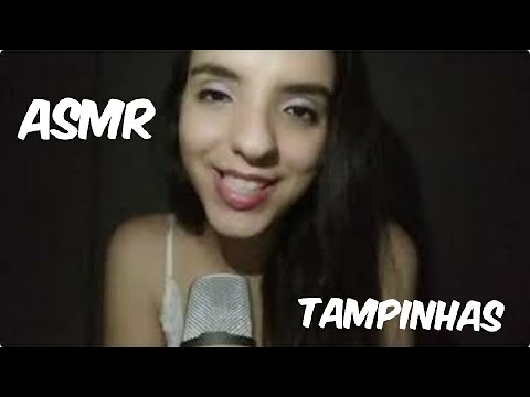 ASMR- SONS DE TAMPINHAS + MÚSICA RELAXANTE