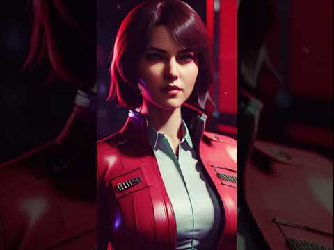 Нейросеть рисует Resident Evil Ада Вонг / The neural network draws Resident Evil Ada Wong