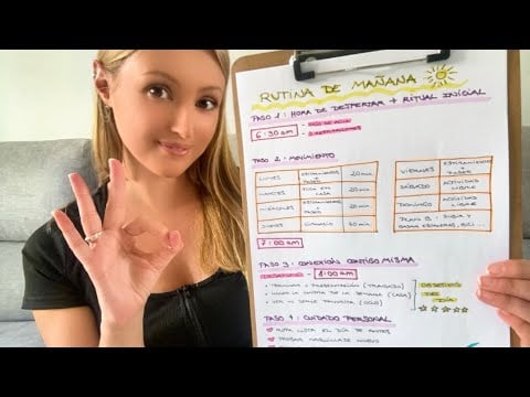 Cómo CREAR tu Rutina de Mañana en Septiembre 🕒 Psicóloga te guía paso a paso