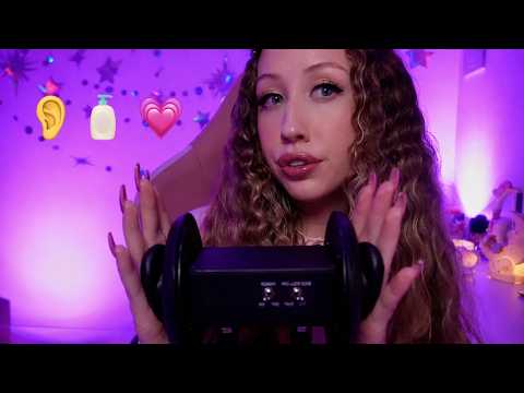 ASMR Deep Ear Massage for INTENSE Tingles 👂🏻💗 Lotion, Cupping & Gloves