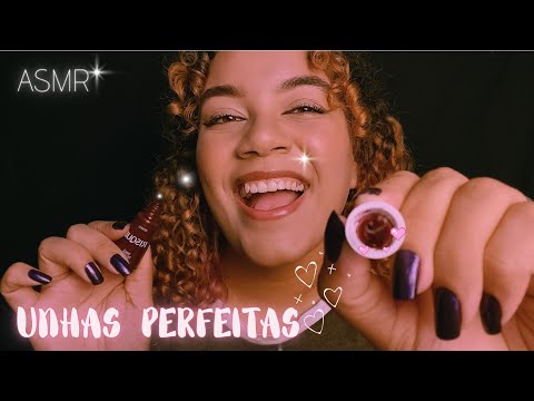 ASMR MANICURE FAZENDO SUAS UNHAS 💅💞