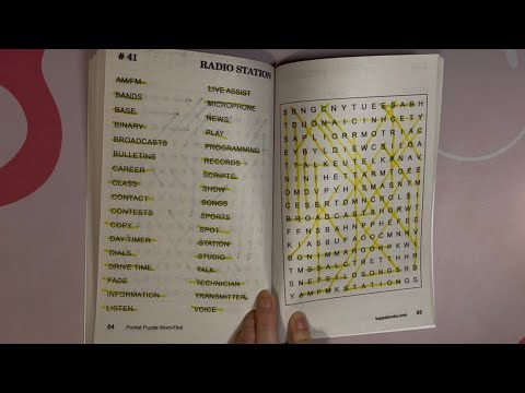 ASMR Doing #41 In Word-Finds