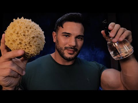 [ASMR] Personal Spa Face Treatment 🌘 Low Light ASMR 🌒 Safe Sleep Massage for Comfort
