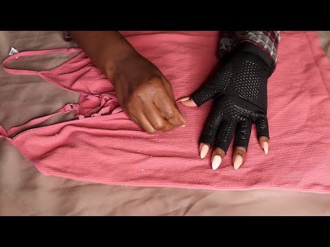 Plucking Cotton Balls Off Shirt ASMR Trigger Sounds
