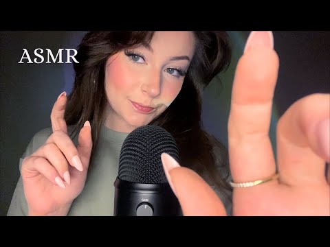 ASMR Fast Triggers (tapping, mouth sounds, mic scratching, etc!)