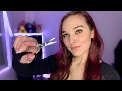 ASMR Reiki Session | Plucking, Brushing, Cutting & Personal Attention