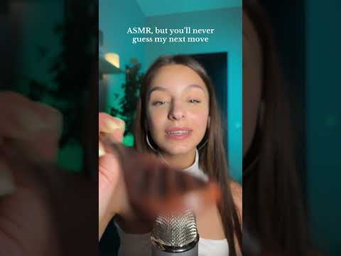 Try to predict my next move! 🐤 #asmr #relax #tingles #asmrsounds #asmrvideo