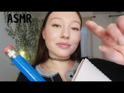 ASMR - Je te dessine avec mon GROS crayon ✏️