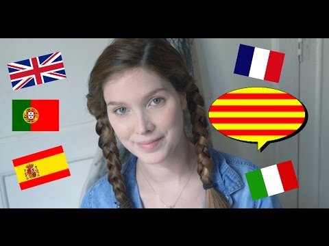 ASMR Francais- Italiano - English - Spanish -Portuguese - 1Hour Multilingual Catalan lesson