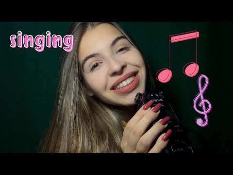 ASMR CANTANDO ATÉ VOCÊ DORMIR | Voz Suave e Sussurros Intensos