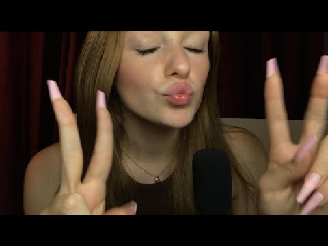 ASMR: Hands mouvement and Mouth Sounds | Tongue Clicking 👄👋🏻