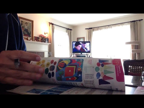 ASMR role play, catalog shopping- soft spoken