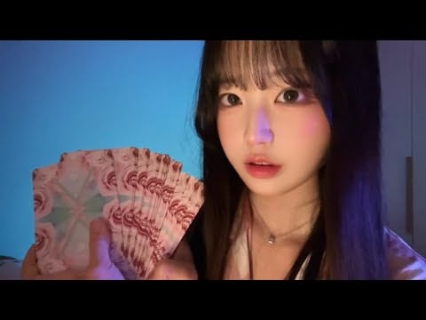 [ENG SUB] ASMR 친구랑 내 맘대로 엉터리 타로 보기 🔮 | Funny Tarot Reading with Friend