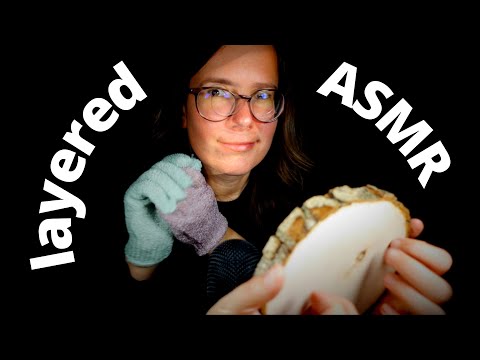 asmr layered sounds sleep (no talking) 1 Hour - Part 2