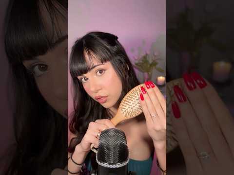 ASMR trigger con diferentes cepillos de pelo 🧚🏼‍♀️ #asmrvideo #asmr #asmrrelaxing  #asmrsounds