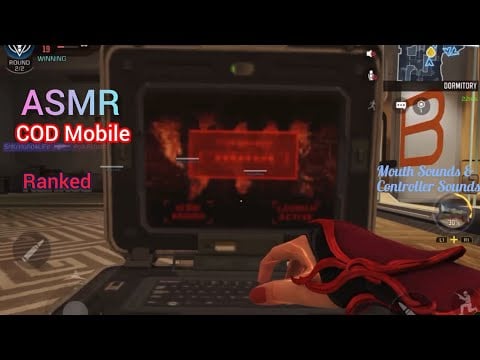 ASMR COD Mobile | Ranked mainly 62 Kills & Nuke | Mouth Sounds + Controller Sounds