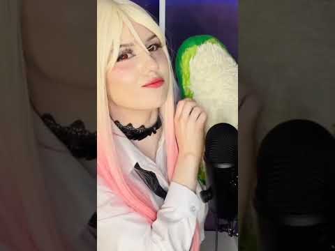 🌙 ASMR anime cosplay Marin Kitagawa 💗 relaxing video (full on my channel)