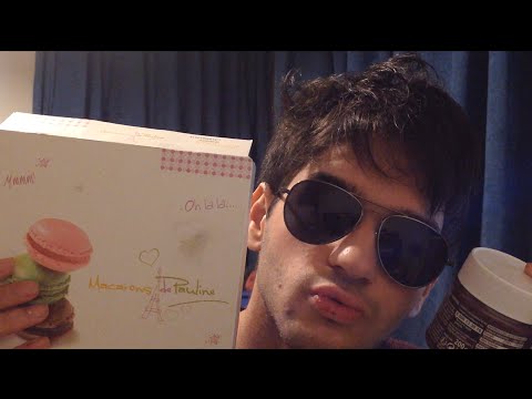 ASMR FRANÇAIS |  DÉGUSTATION  MACARON ET PÂTE À TARTINER