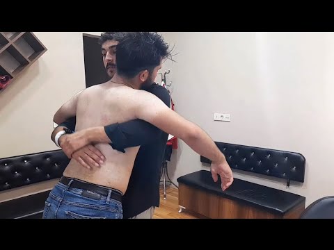 Excellent asmr massage techniques head and back massage show