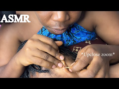 ASMR✨Tooth-picking Your Dirty Ear Robe Plus Gentle Affirmation Whispers 