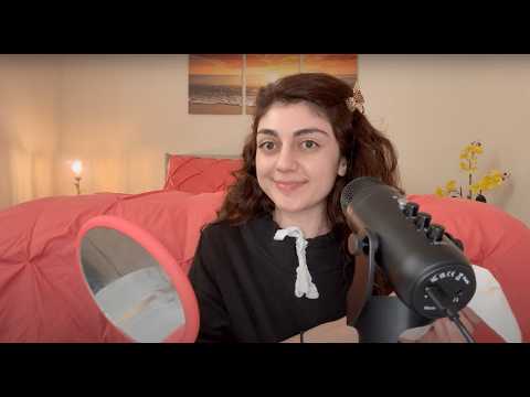 Get ready with me ASMR! [whispering, chatty rambling, little make up tutorial]
