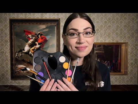 ASMR Painting you into the background in Mecca Chameleon | Soft Spoken Roleplay