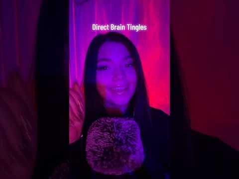 Direct Brain Tingles 🧠 ASMR #relax #visualtingle #mouthsounds #tingles