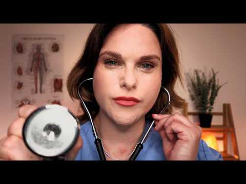 ASMR Detailed Cardiologist Examination | Realistic Heart Check Up