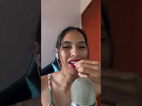 Asmr bala de patinhas 🐾 #asmr #asmrmukgbang