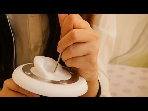 ASMR 저의 추억의 하꼬 시절 귀청소입니다..  (노토킹)