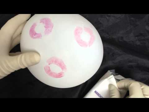 White Rubber Gloves SUPER Tight & Balloon [[ASMR]]