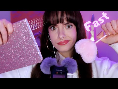 ASMR FR | Fast & Agressive avec le TASCAM 💥 (She's so crazzzzzzzy! Love her!!!)