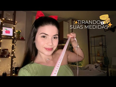 ASMR | Tirando suas Medidas De Corpo Inteiro 📏