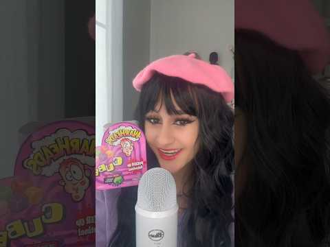 ASMR| Trying SOUR candy Part 4.. #shortsfeed #shorts #asmr #asmrsounds #asmreating #cosplay #viral