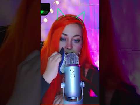 ASMR Soniditos de ESPONJAS para DORMIR [ASMR With Moonfox] #shorts