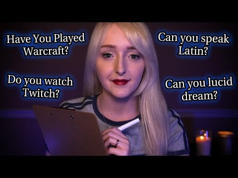 ASMR If You Say YES...You Can Go To Sleep | 200 Personal Questions