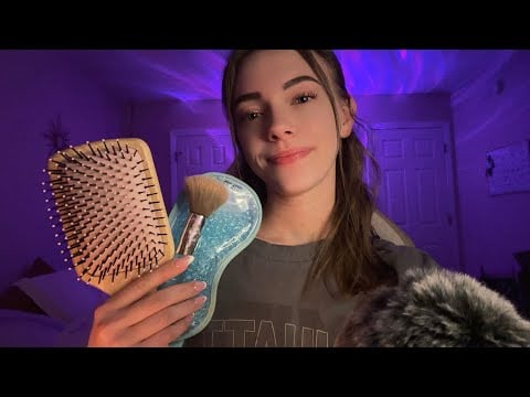 First time doing ASMR!!! (+personal attention with layered sounds)