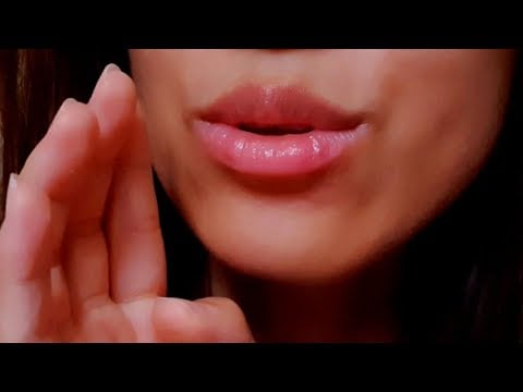 ASMR Whispering In The Dark 🌒 binaural, ear to ear, soft spoken, whisper closeup, heartbeat, ramble