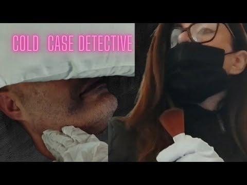 ASMR ROLEPLAY - COLD CASE DETECTIVE INVESTIGATION:  RESOLVING THE MISTERY