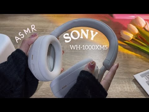 ASMR Unboxing SONY WH-1000XM5 🎧 | Whispered, Triggers for Sleeping