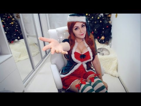 ♡ ⛄ Эльфийка вытаскивает вам пожелания на НГ и ASMR в 22:00  ✨ ♥ !АСМР !Конкурс ❄