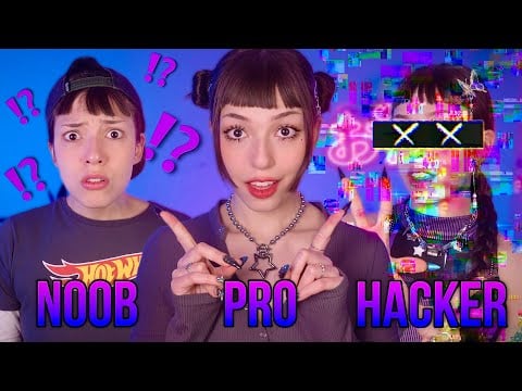 ASMR NOOB vs PRO vs HACKER  ⚔️