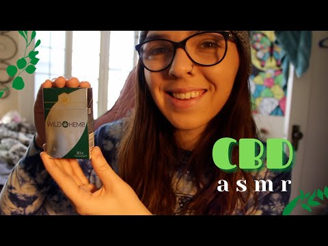 Smoke ASMR💨 CBD Cigarettes, Hand Movements, & Visual Triggers💚✨