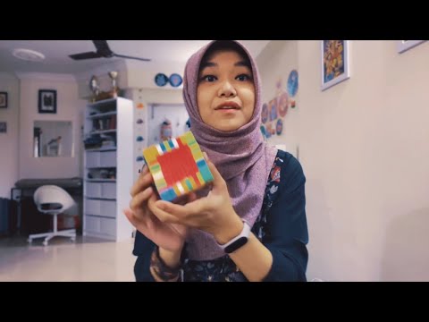 RP a friend showing you 10x10 Rubik’s Cube - ASMR soft spoken