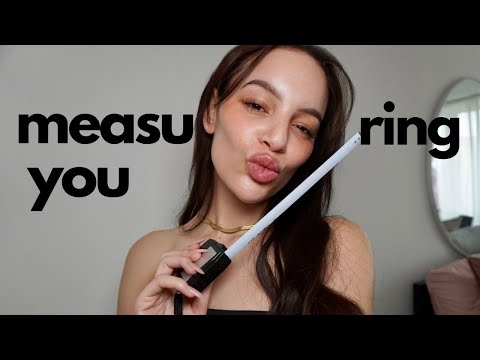 ASMR | MEASURING YOU PART 1 | part 2 down below | FUNNY VERSION