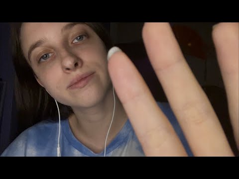 ASMR - Tongue Clicking + Hand Movements